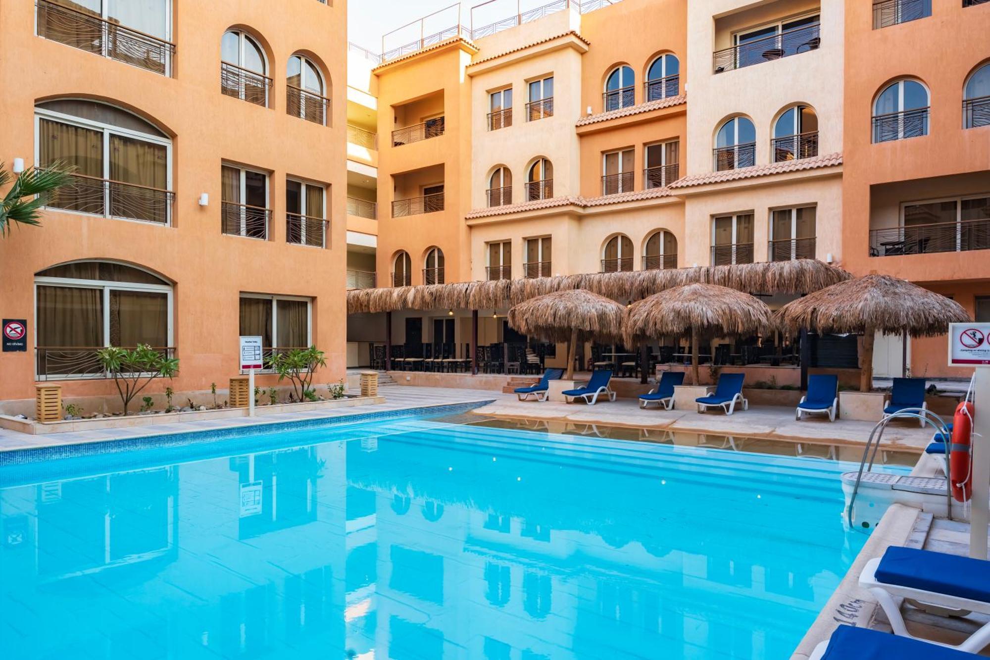 La Rosa Boho Aqua Park Hotel 후르가다 외부 사진