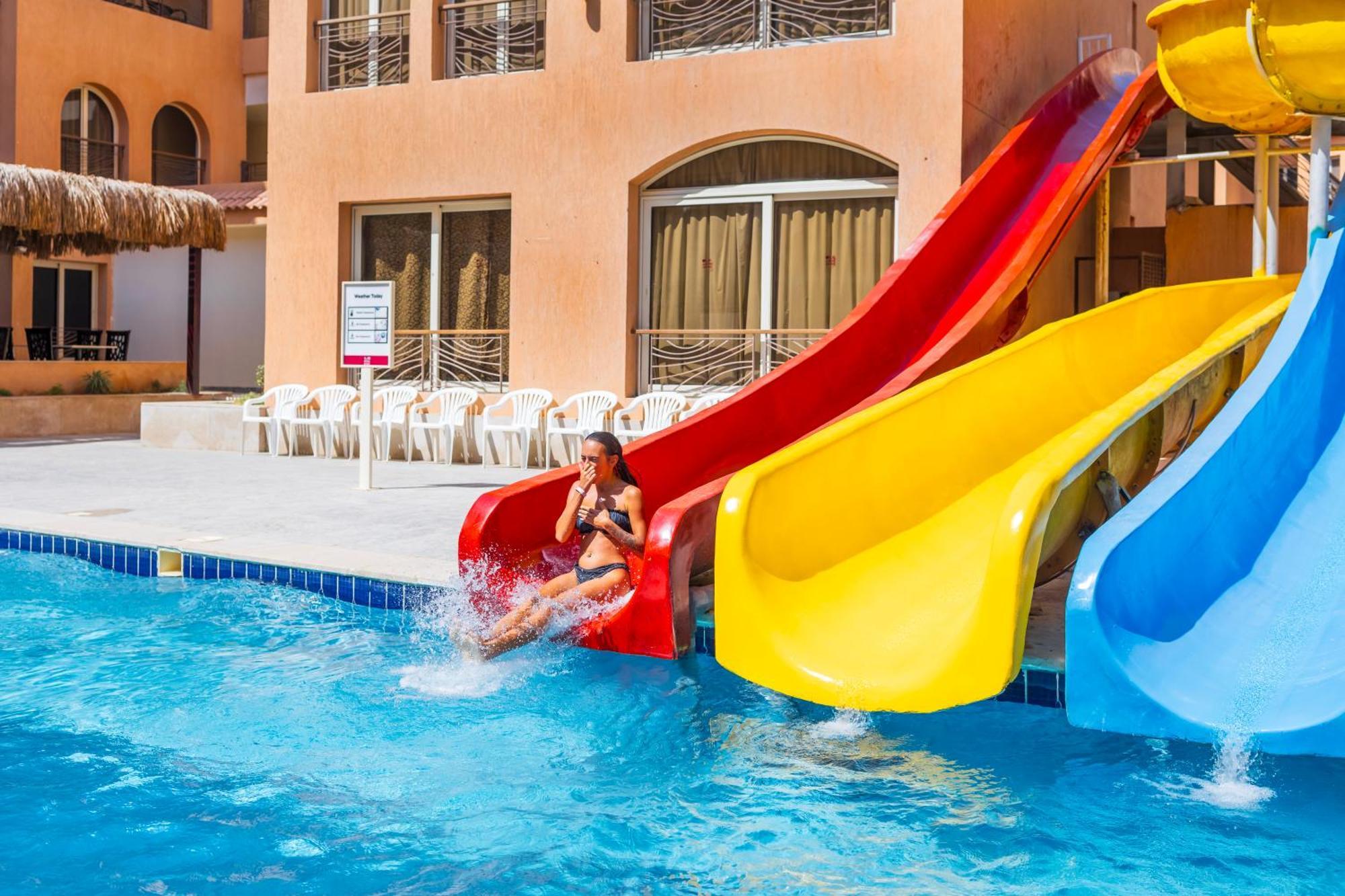La Rosa Boho Aqua Park Hotel 후르가다 외부 사진